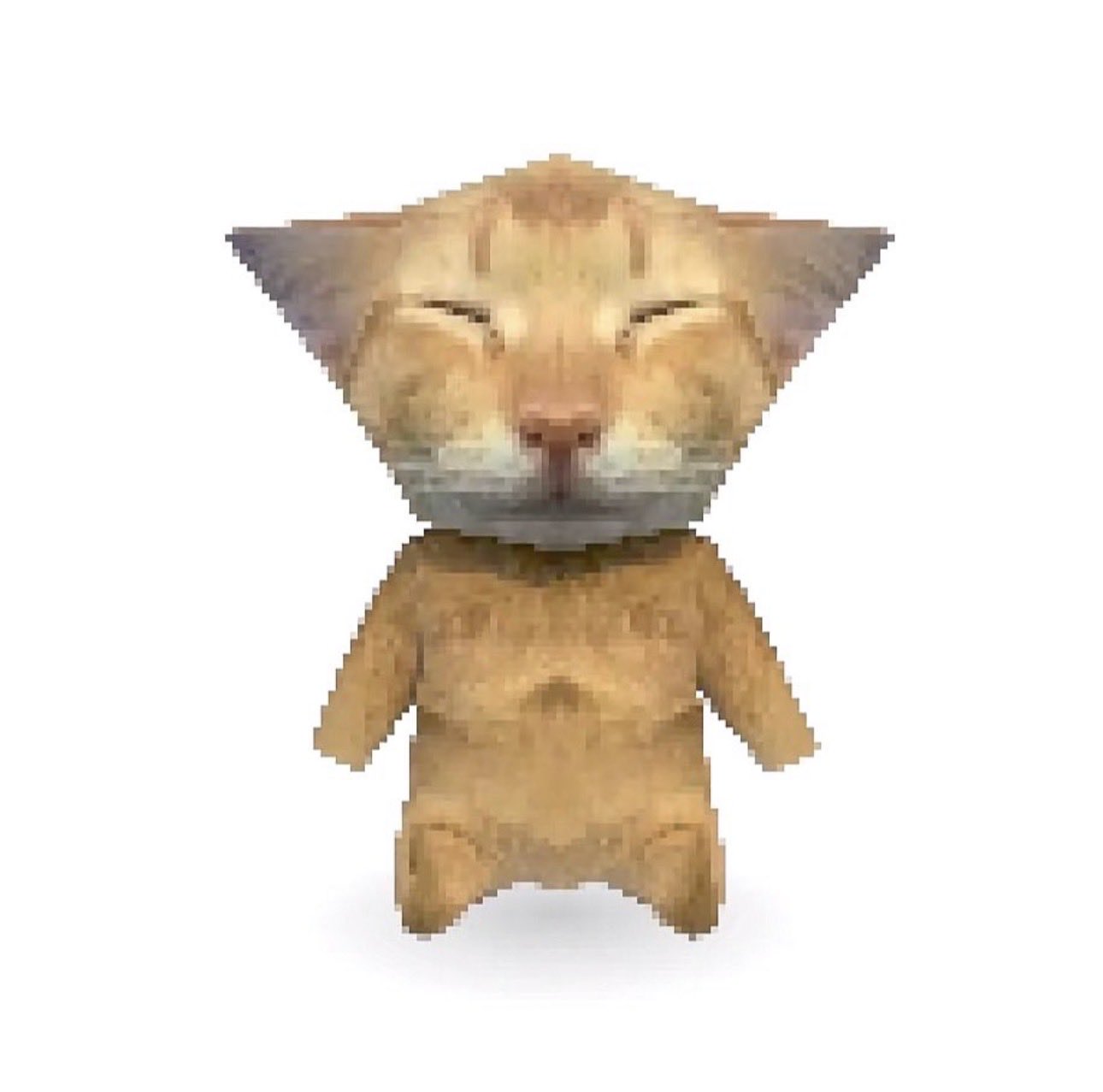 LOW POLY CAT: cat, fully rendered