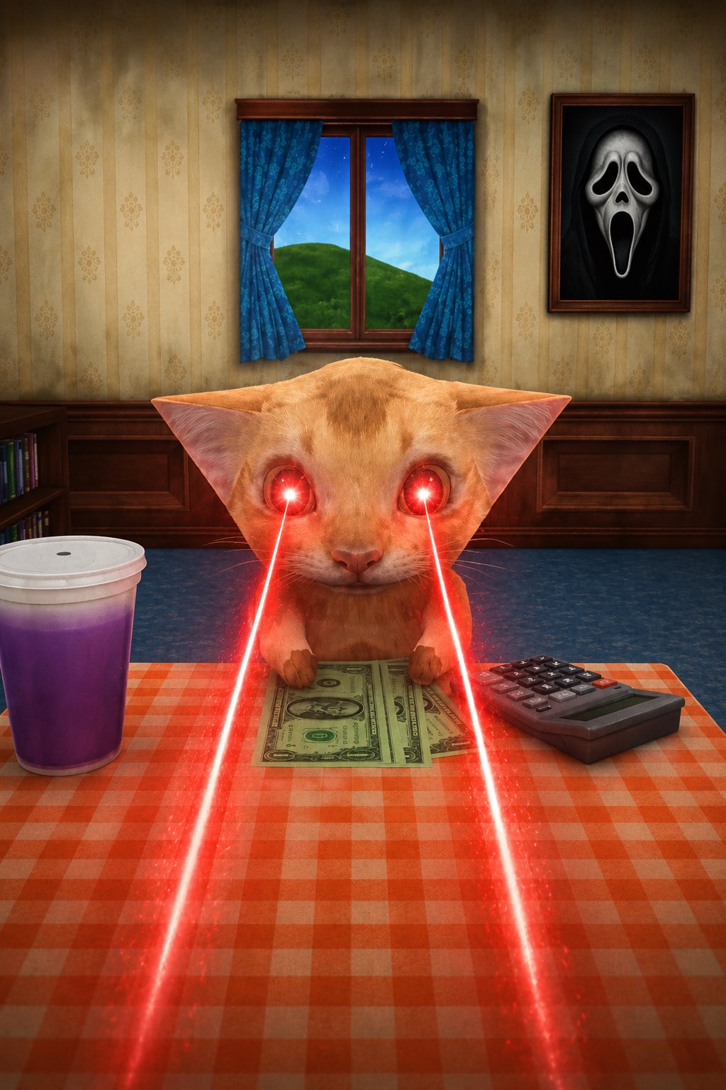 LOW POLY CAT: cat trading memecoins